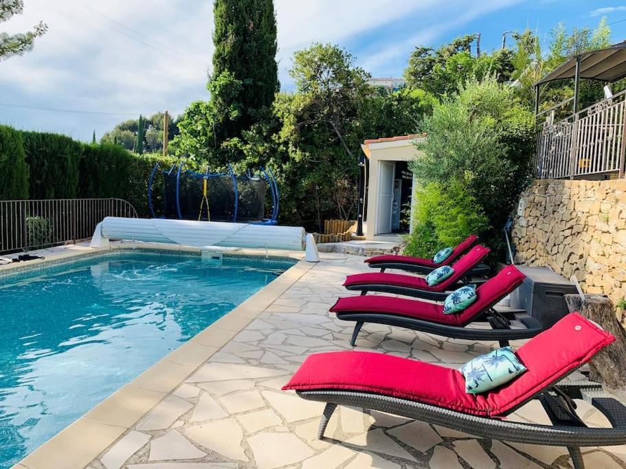 Dependance Neuve Entre Mer Et Nature, Climatisee Avec Vue Le Castellet  Luaran gambar