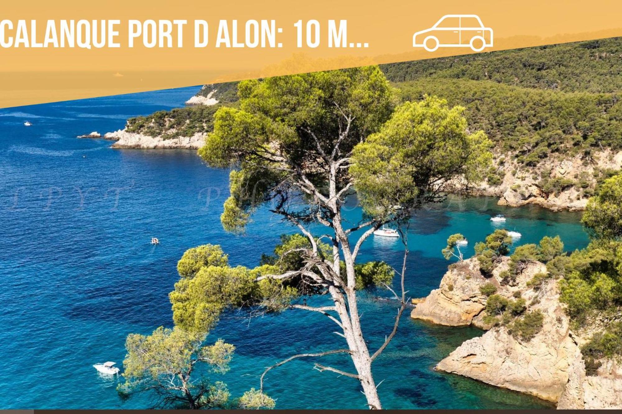 Dependance Neuve Entre Mer Et Nature, Climatisee Avec Vue Le Castellet  Luaran gambar